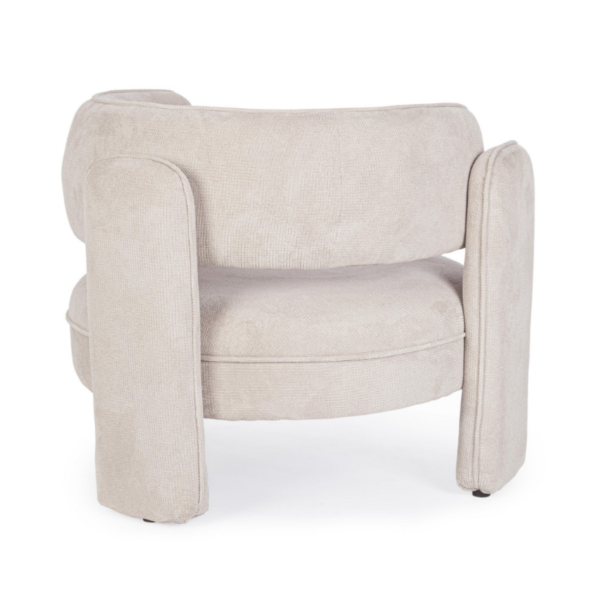 BT AMARA Beige design Upholstered indoor armchair
